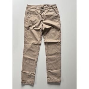 AG Adriano Goldschmied The Jamison Skinny‎ Chino Pants Mens 31R (31x30) Beige